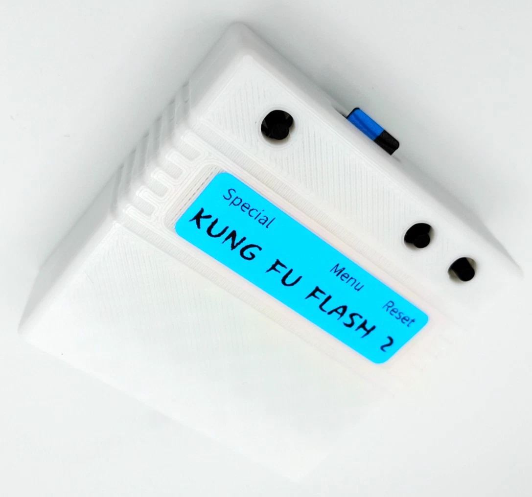 Kung Fu Flash 2 Cartridge for Commodore 64/128 - White Case thumbnail 4